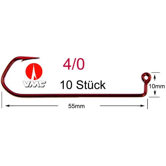 Ami originali VMC 5150 n°4/0 colore rosso pz.10