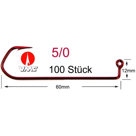 Ami originali VMC 5150 colore rosso n°5/0 pz.100