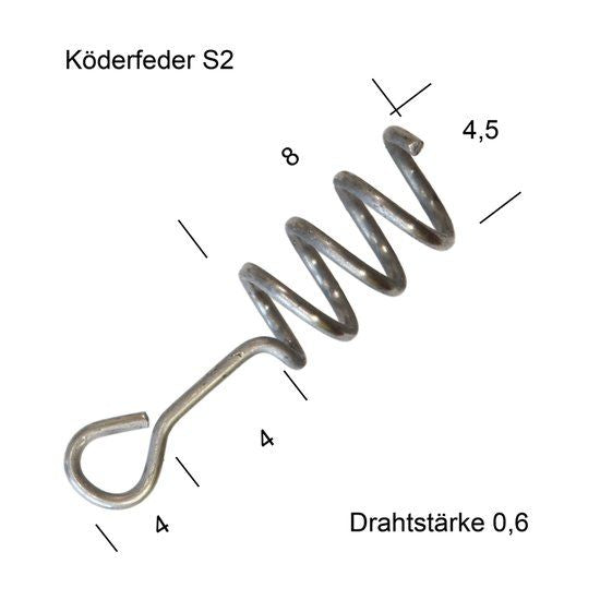 Spirale per Testina/softbaits S2 50 pz