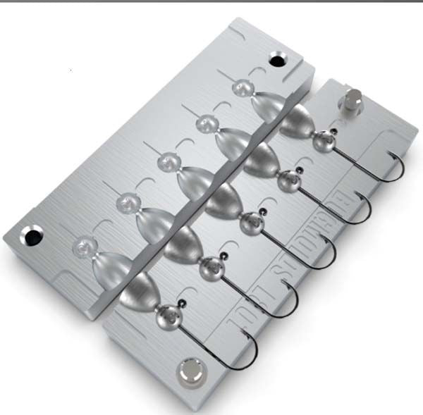 Stampo in Alluminio gr. 1 5 posizioni fatto CNC