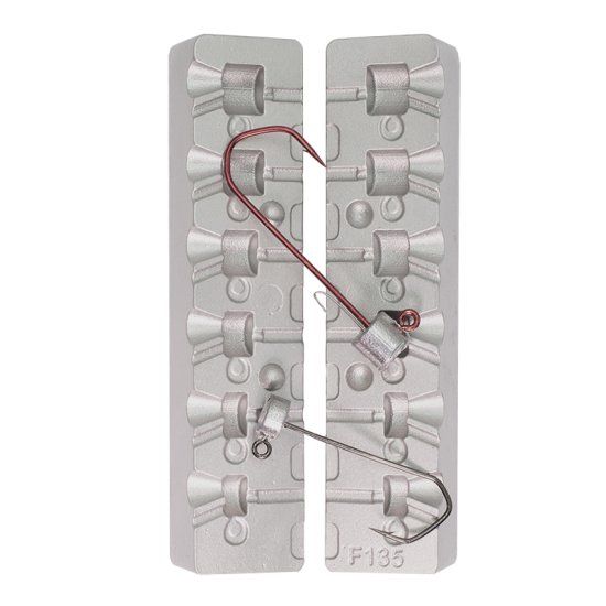 Stampo NED JIG gr. 3,5-4,5-5,5-6,5-8-9 F 135