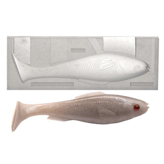 Stampo In Silicone per Softbait Gufi mm. 100 Sf 03