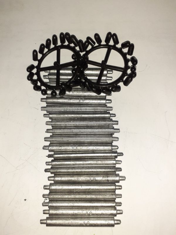 Piombo Siluro intercambiable gr.20 pz.20