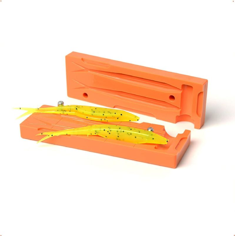 Stampo SoftBait Salty Super Fluke  cm. 10   2 cavità