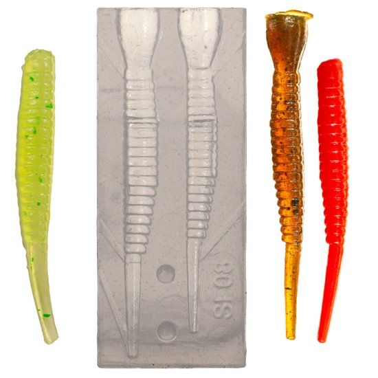 Stampo in Silicone per Softbait Drop Shot mm.85 e mm.95  SF 08