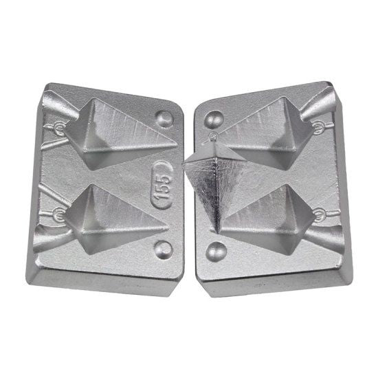 Stampo Piombo Pesca Piramide gr. 80-110 F 155