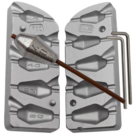 Stampo Piombo scorrevole gr.20-30-40-60