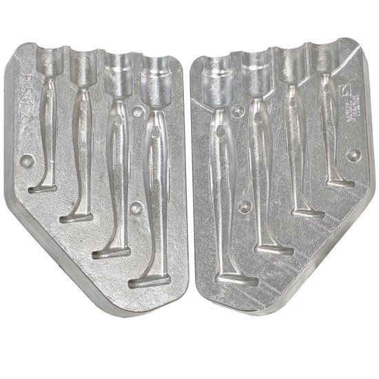 Stampo Shad mm.50-60-70 80