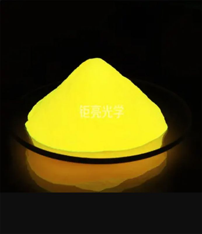 Polvere Plastificante Fluorescente Golden Yellow gr.200
