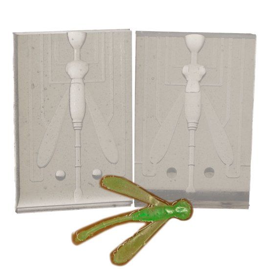 Stampo in Silicone per Softbait Libelle mm.90 SF 12