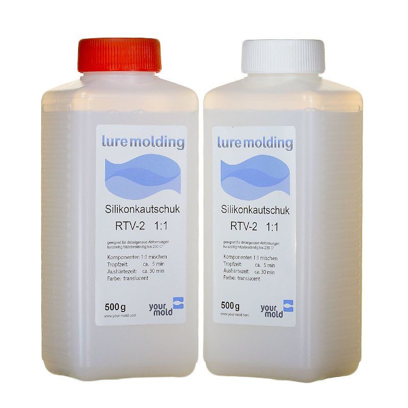 Resina siliconica per Stampi Softbaits  1 kg
