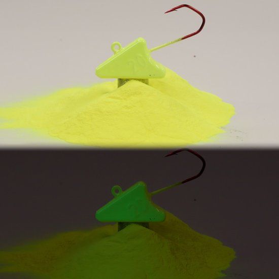 Polvere Letto Fluido gr. 80     Neon -UV  Giallo