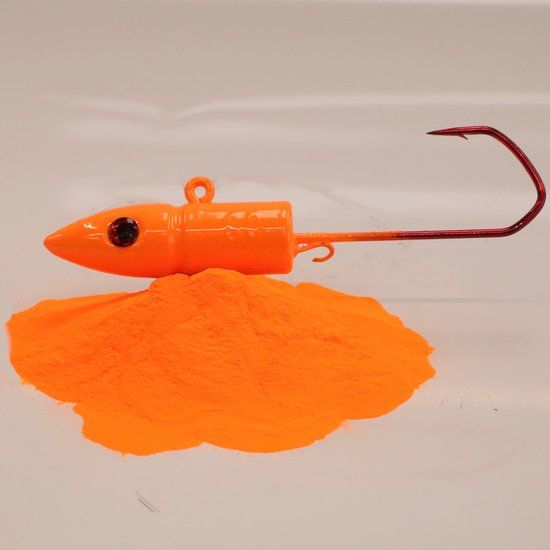 Polvere Letto Fluido gr. 80     Neon -UV  Hell Orange