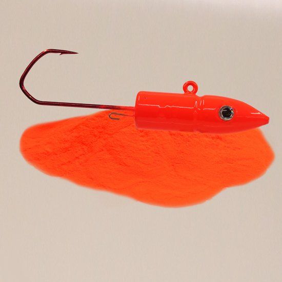 Polvere Letto Fluido gr. 80     Neon -UV  Orange